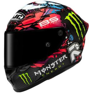 Kask motocyklowy integralny HJC RPHA 1 V2 Carbon Funky Diablo MC8 czarno-wielokolorowy