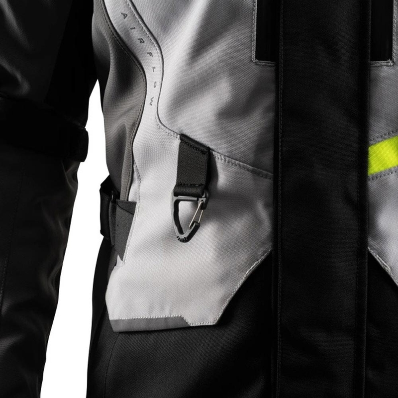 Kurtka motocyklowa Oxford Montreal 5.0 szaro-czarno-żółta