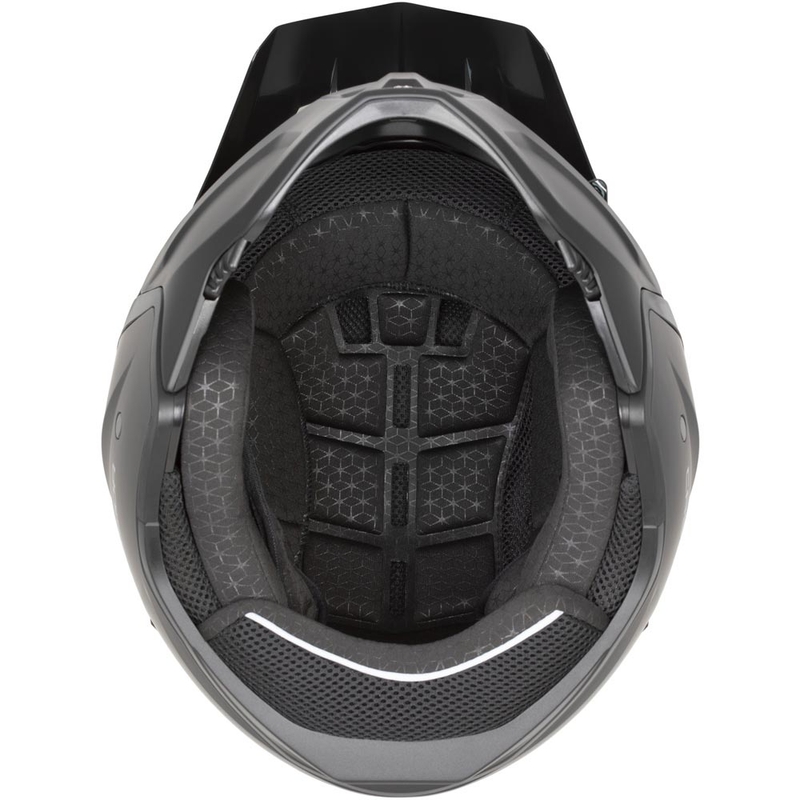 Kask motocyklowy modułowy Cassida Cross Country Dual matowy czarny