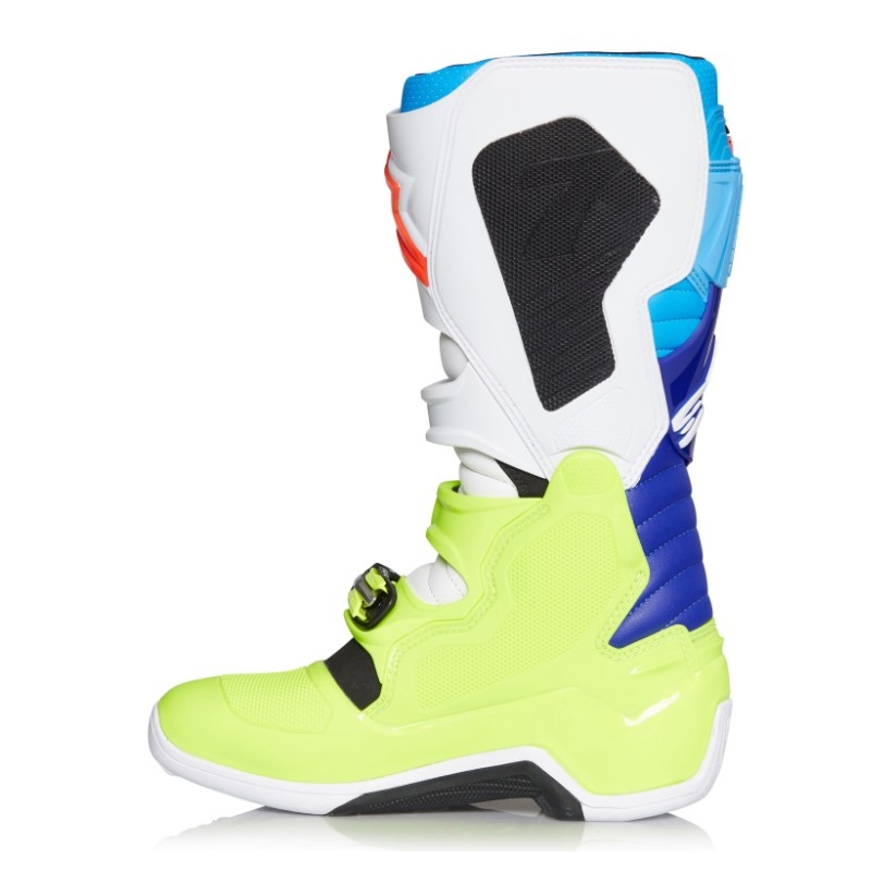 Buty motocyklowe Alpinestars Tech 7 żółto-biało-niebiesko-czerwono-czarne
