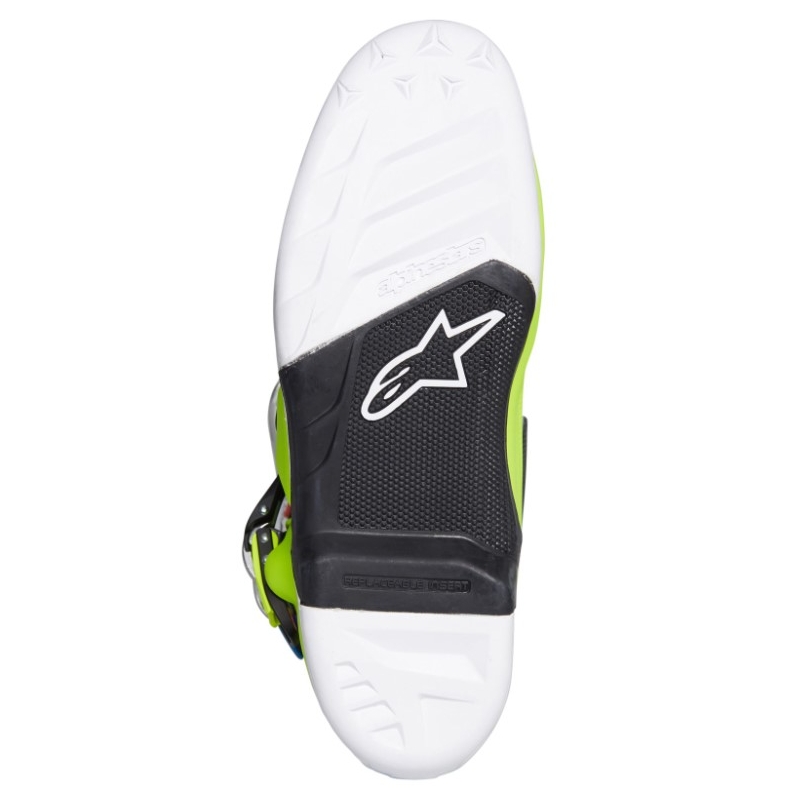 Buty motocyklowe Alpinestars Tech 7 żółto-biało-niebiesko-czerwono-czarne