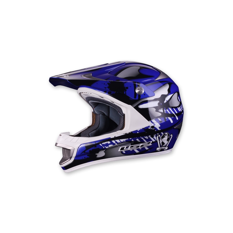 Kask motocyklowy LS2 MX442 Magma niebiesko