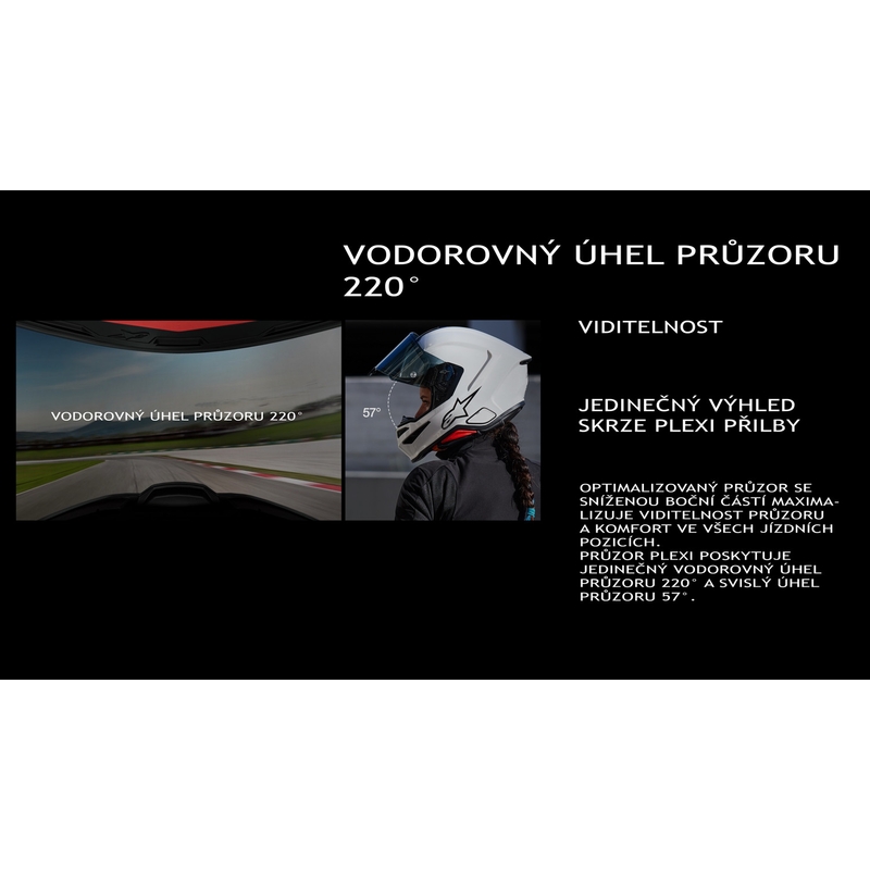 Kask motocyklowy integralny Alpinestars S-R7 Solid matowo czarny