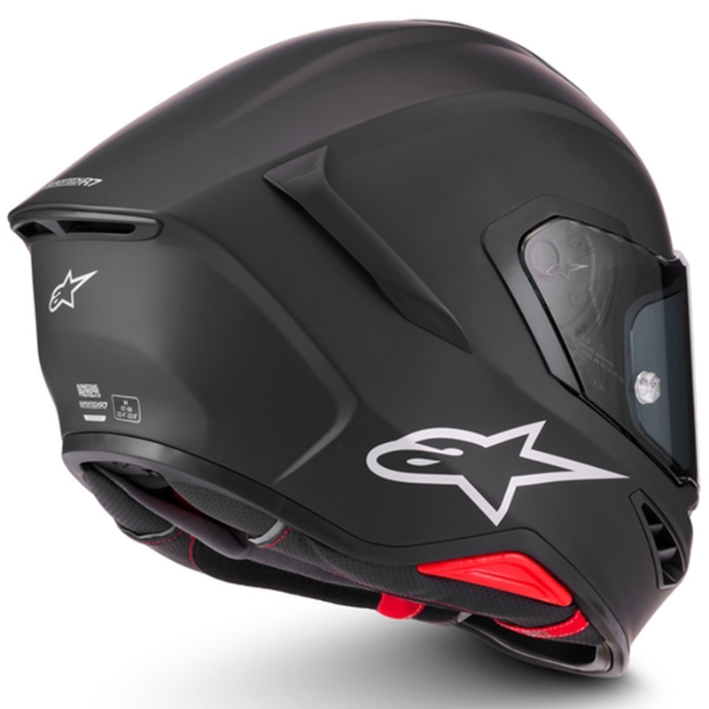 Kask motocyklowy integralny Alpinestars S-R7 Solid matowo czarny