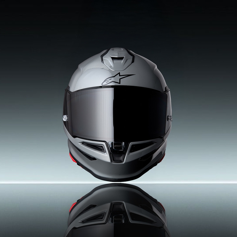 Kask motocyklowy integralny Alpinestars S-R7 Solid szary
