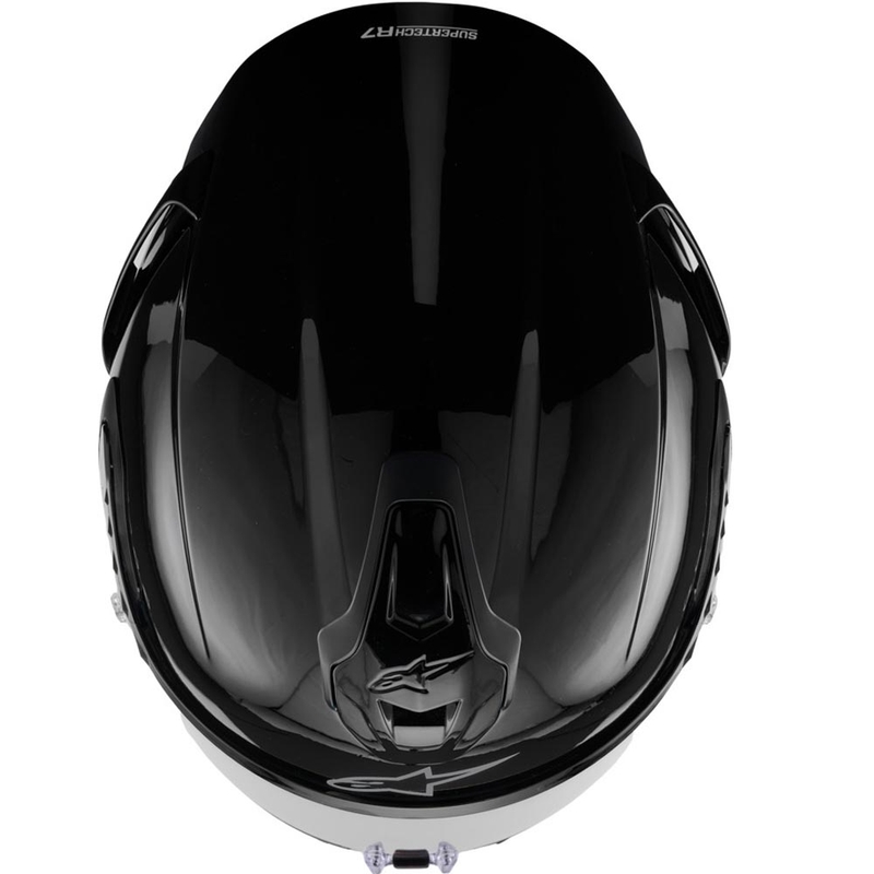 Kask motocyklowy integralny Alpinestars S-R7 Solid czarny
