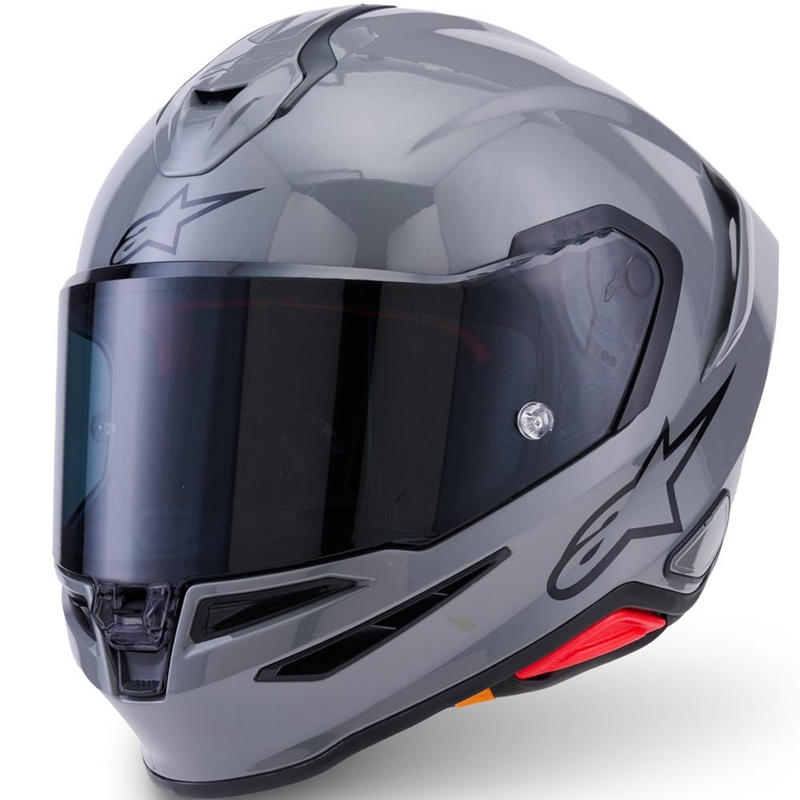 Kask motocyklowy integralny Alpinestars S-R7 Solid szary
