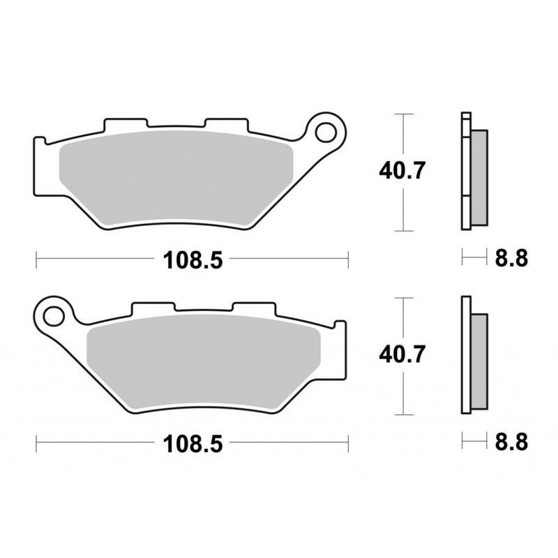 Brake pads BREMBO