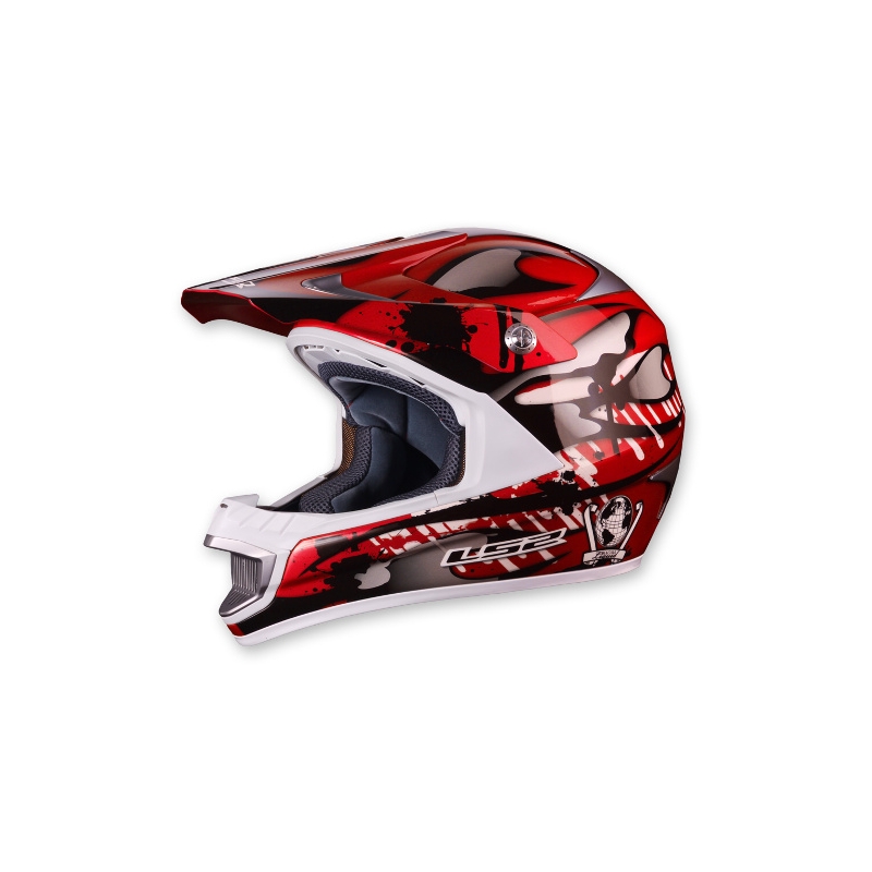 Kask motocyklowy LS2 MX442 Magma Red
