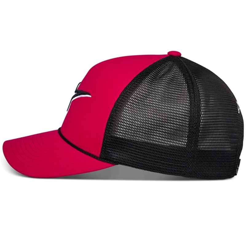 Czapka Alpinestars Ageless Shadow Trucker w kolorze czerwono-czarnym