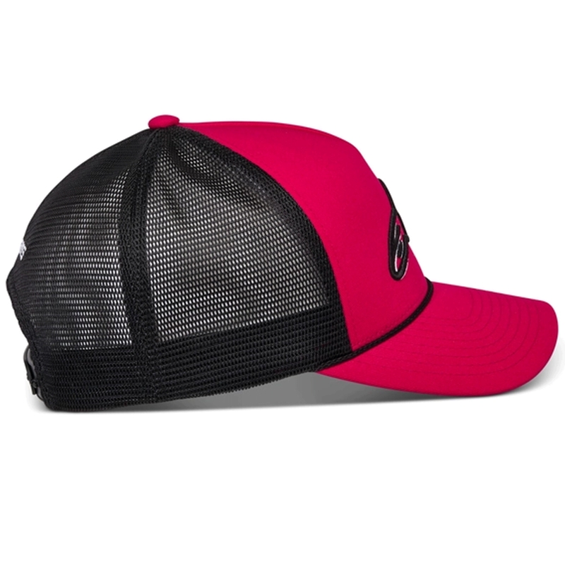 Czapka Alpinestars Ageless Shadow Trucker w kolorze czerwono-czarnym