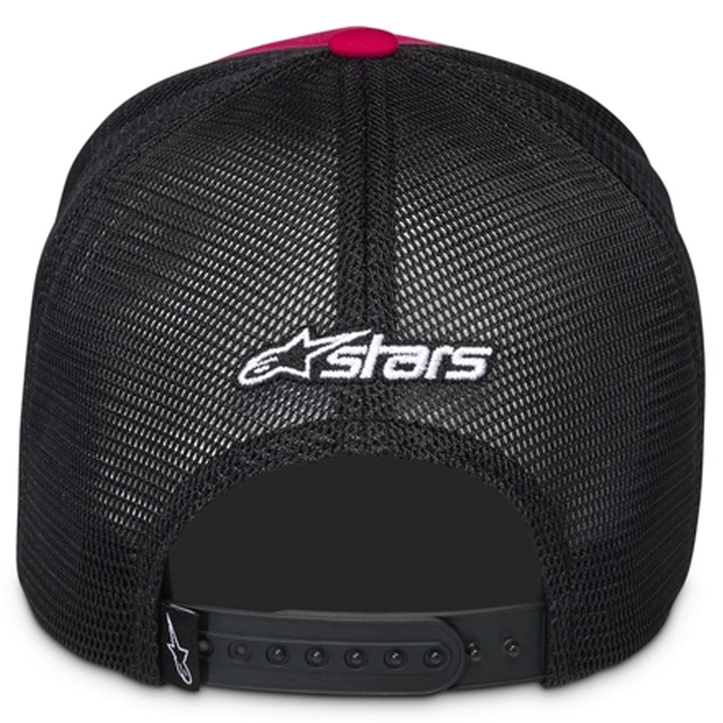 Czapka Alpinestars Ageless Shadow Trucker w kolorze czerwono-czarnym
