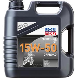 Olej silnikowy syntetyczny LIQUI MOLY Motorbike 4T 15W50 Offroad 4 l