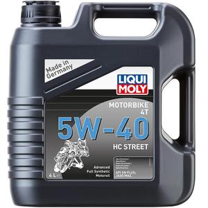 Olej silnikowy syntetyczny LIQUI MOLY Motorbike 4T 5W40 HC Street 4 l