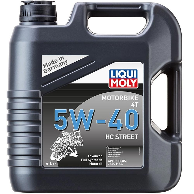 Olej silnikowy syntetyczny LIQUI MOLY Motorbike 4T 5W40 HC Street 4 l