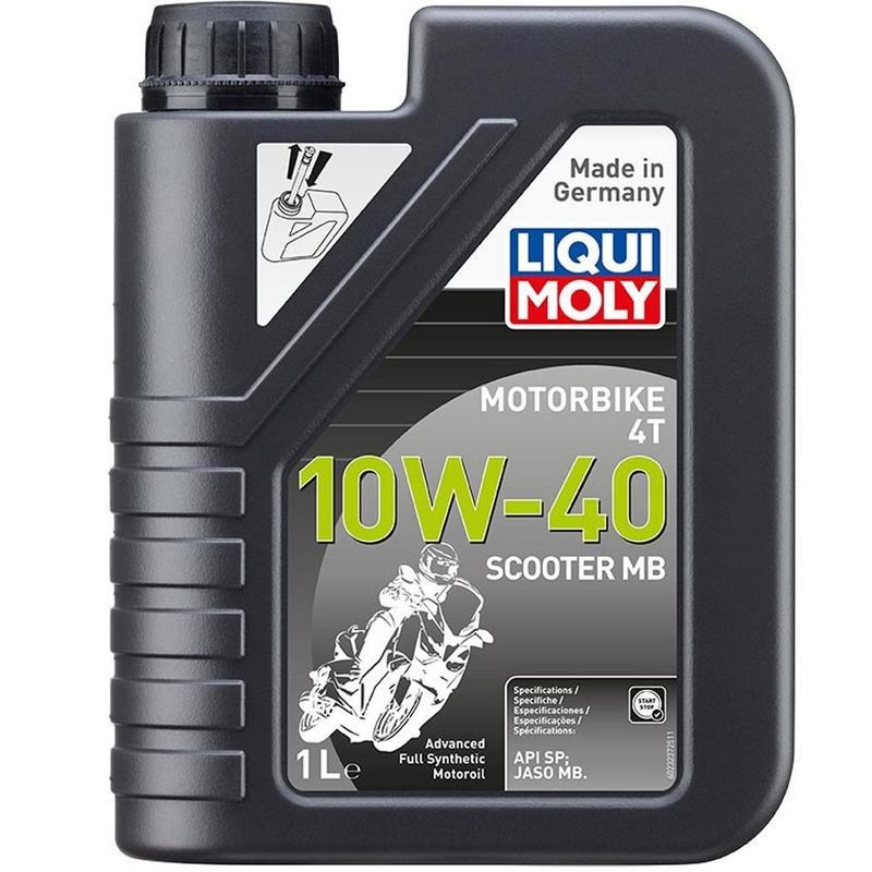Olej silnikowy syntetyczny LIQUI MOLY Motocykl 4T 10W40 Skuter MB 1 l
