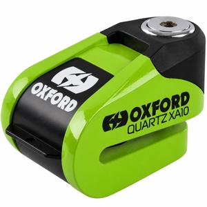 Blokada hamulca tarczowego Oxford Quartz Alarm XA10 – edycja limitowana, kolor zielony