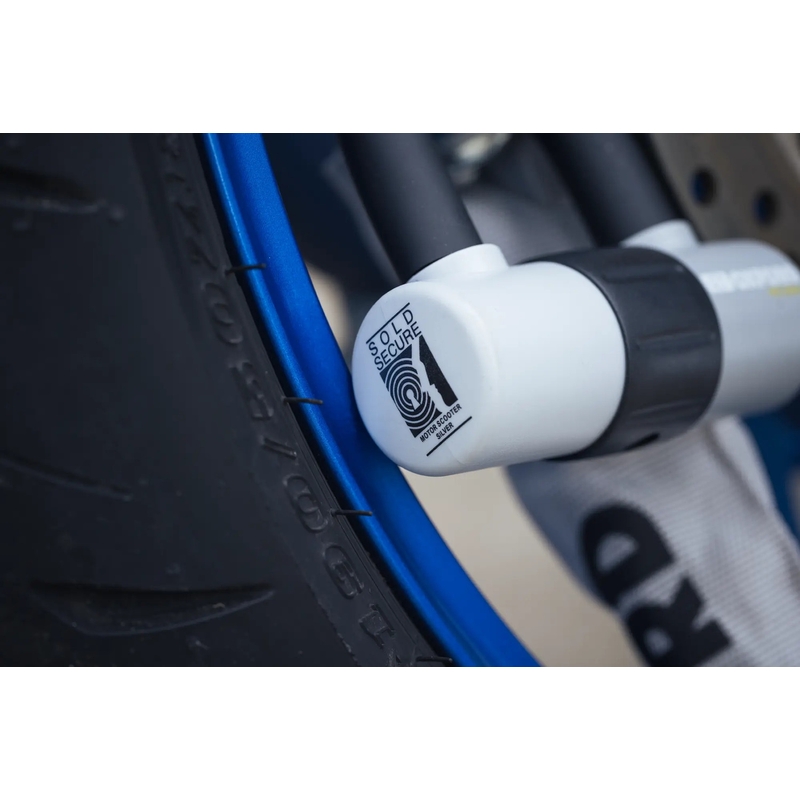 Zapięcie łańcuchowe motocyklowe Oxford HD - edycja limitowana, szare