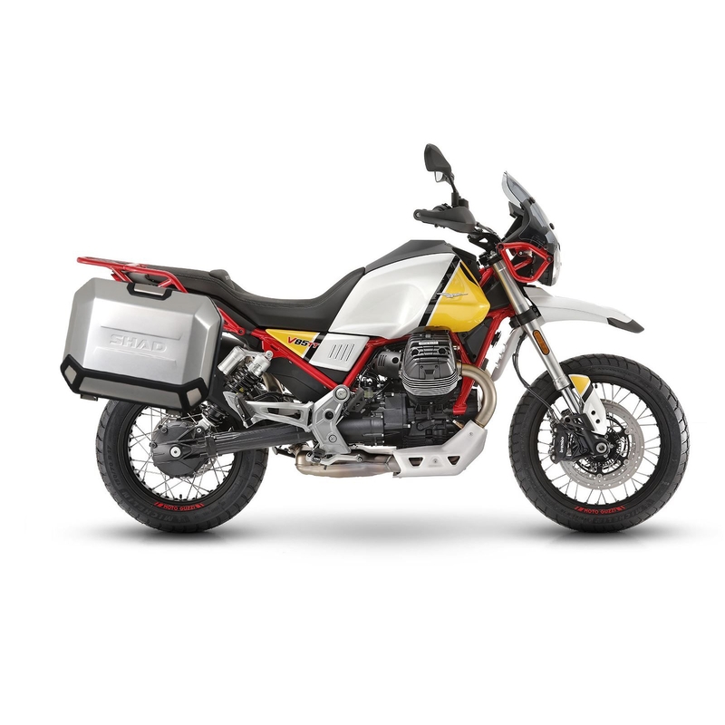 4P System fitting kit SHAD (for cases and bags TERRA and SH38X) for MOTO GUZZI V 85 TT 850 / Travel 2019-2023