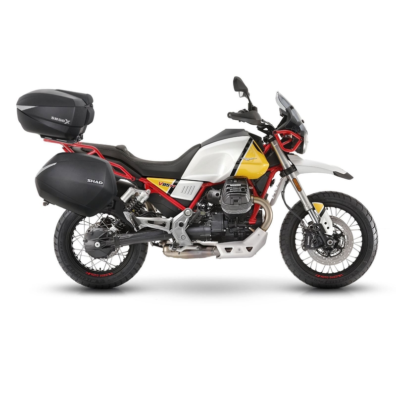 4P System fitting kit SHAD (for cases and bags TERRA and SH38X) for MOTO GUZZI V 85 TT 850 / Travel 2019-2023