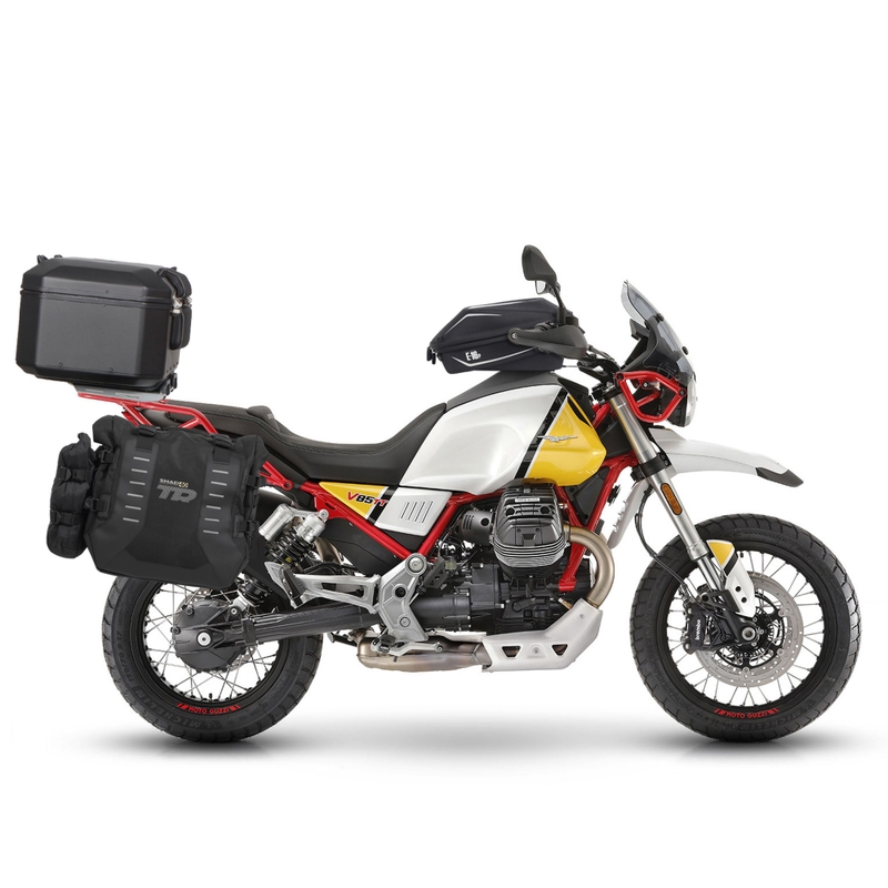 4P System fitting kit SHAD (for cases and bags TERRA and SH38X) for MOTO GUZZI V 85 TT 850 / Travel 2019-2023