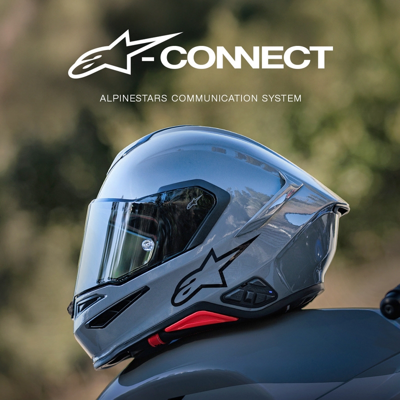 Interkom motocyklowy Bluetooth Alpinestars A-CONNECT system czarny