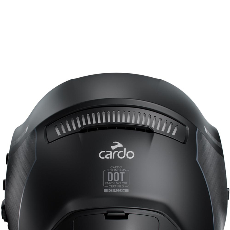 Kask motocyklowy integralny Cardo Beyond GTS czarny