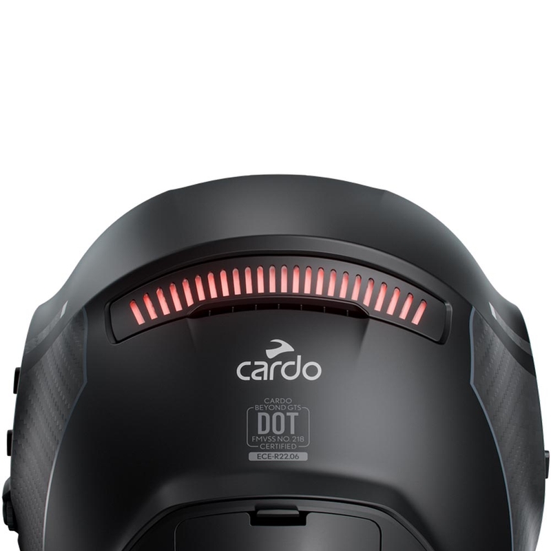 Kask motocyklowy integralny Cardo Beyond GTS czarny
