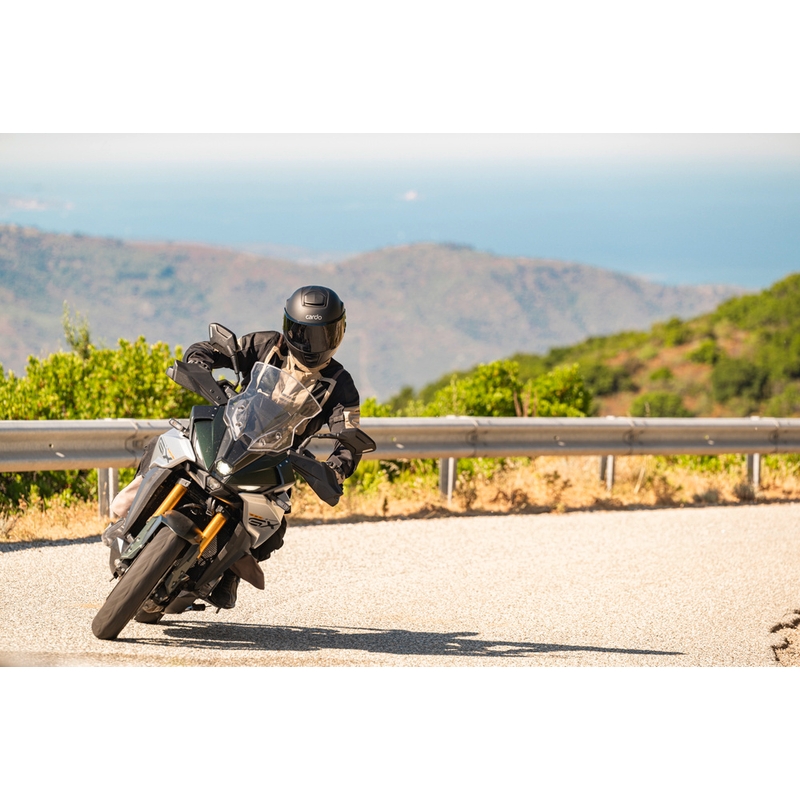 Kask motocyklowy integralny Cardo Beyond GTS czarny