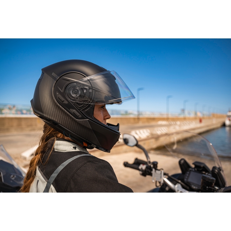 Kask motocyklowy integralny Cardo Beyond GTS czarny