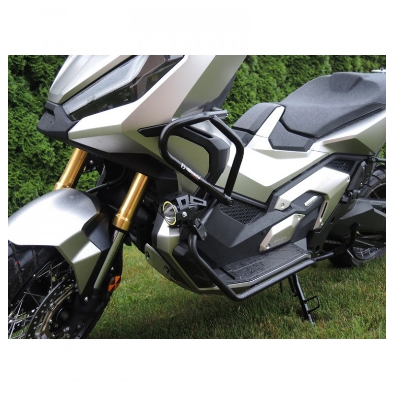 Engine guards RDMOTO matt black upper + lower for HONDA X-ADV 750 2021-2023