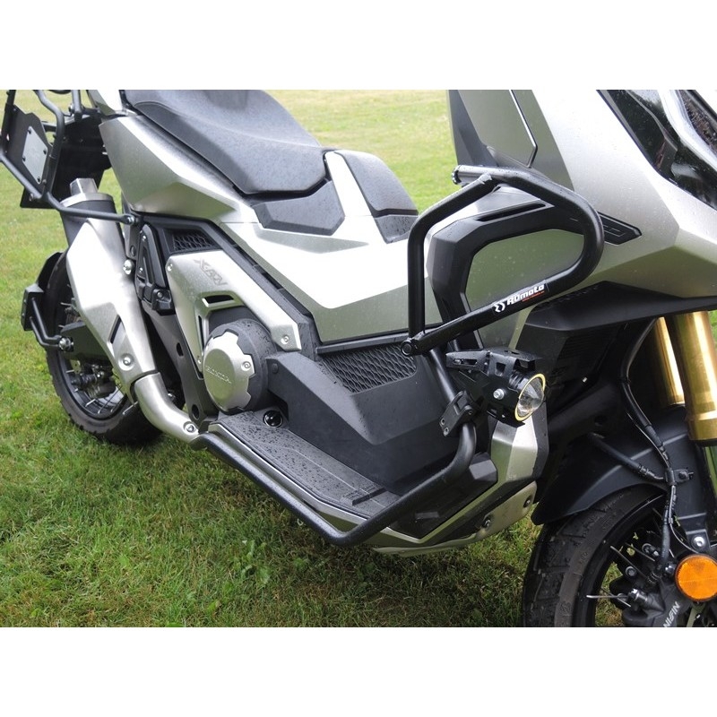 Engine guards RDMOTO matt black upper + lower for HONDA X-ADV 750 2021-2023