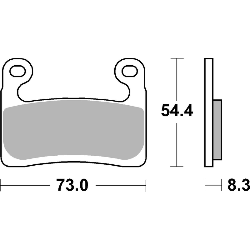 Brake pads BREMBO