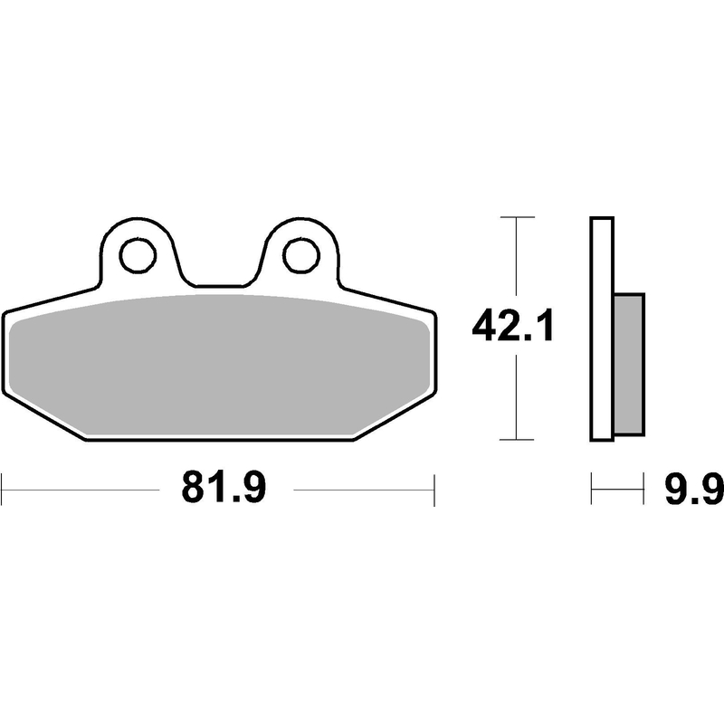 Brake pads BREMBO
