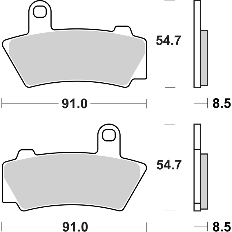 Brake pads BREMBO