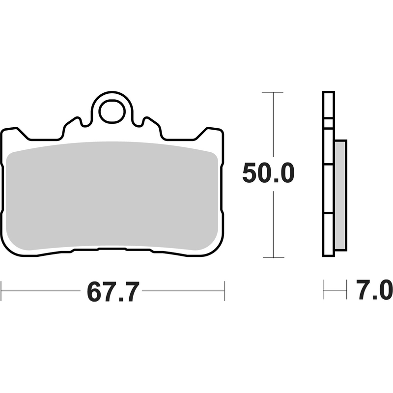 Brake pads BREMBO