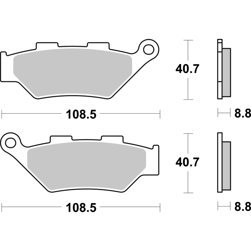 Brake pads BREMBO