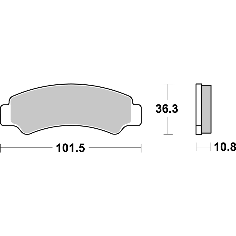 Brake pads BREMBO
