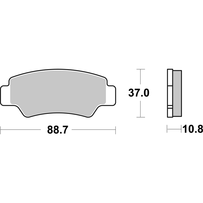 Brake pads BREMBO