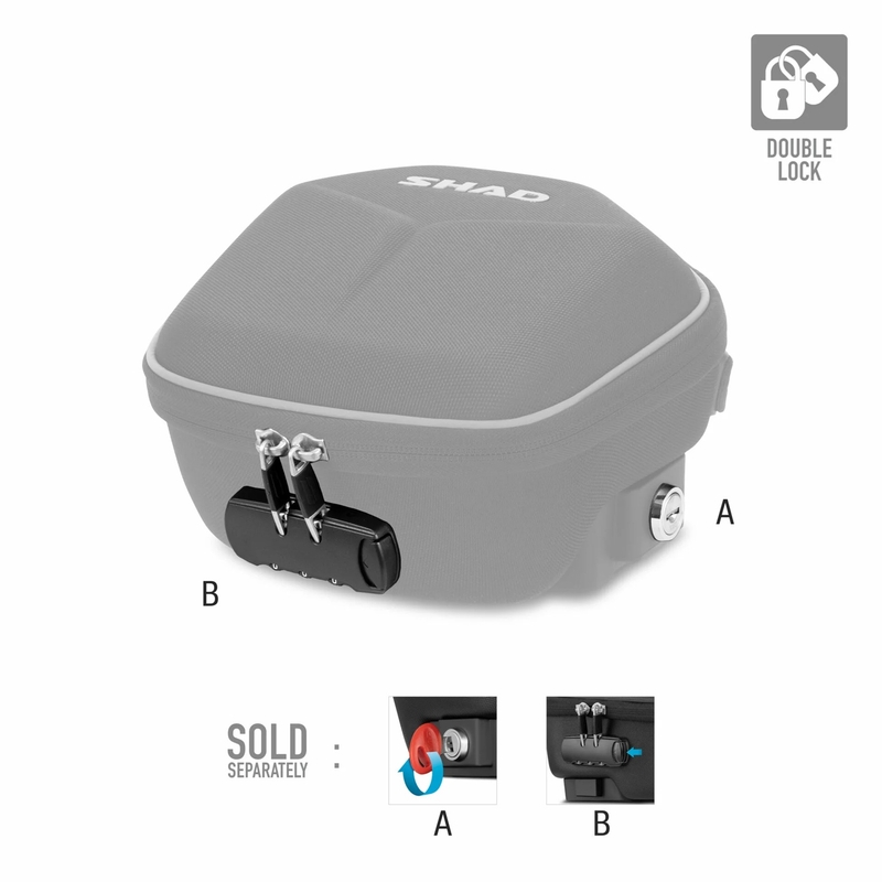 Tank bag SHAD E02C for click system