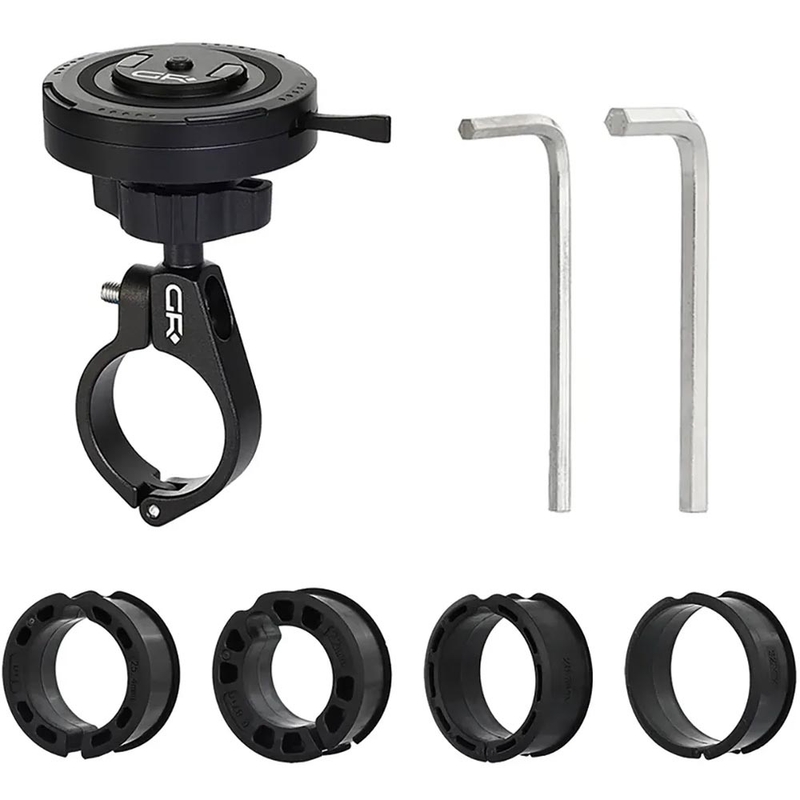 Uchwyt na telefon obrotowy GRxplore MT2 Twist-lock, czarny