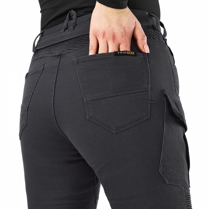 Spodnie motocyklowe damskie Shima Giro 3.0, szare