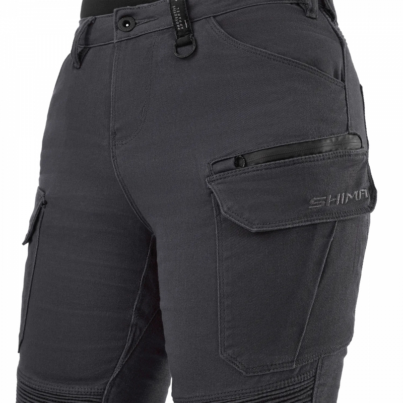 Spodnie motocyklowe damskie Shima Giro 3.0, szare