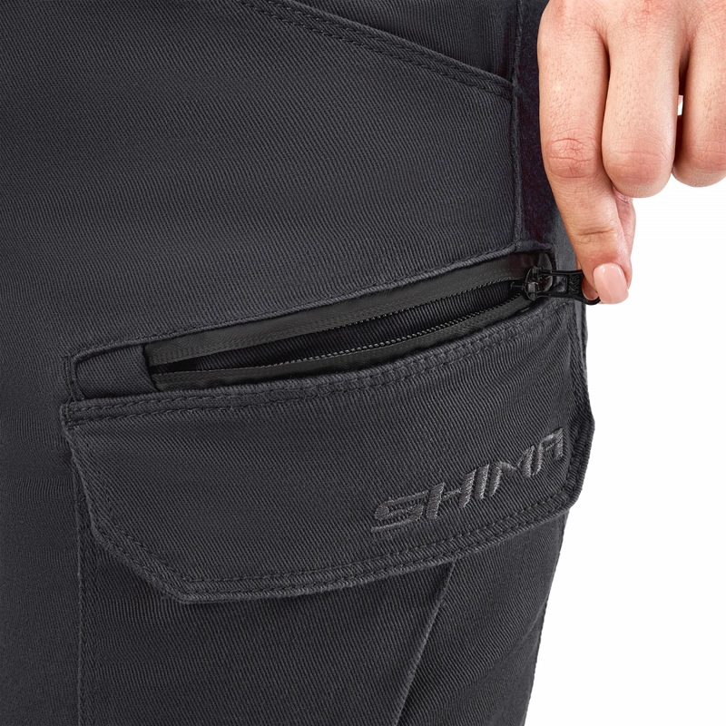 Spodnie motocyklowe damskie Shima Giro 3.0, szare