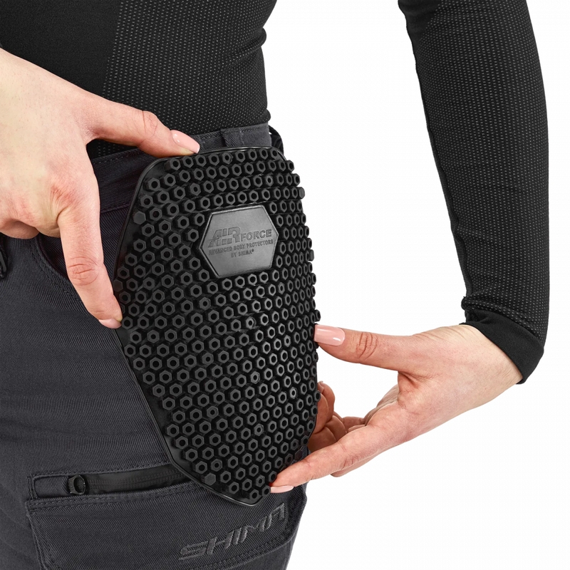 Spodnie motocyklowe damskie Shima Giro 3.0, szare