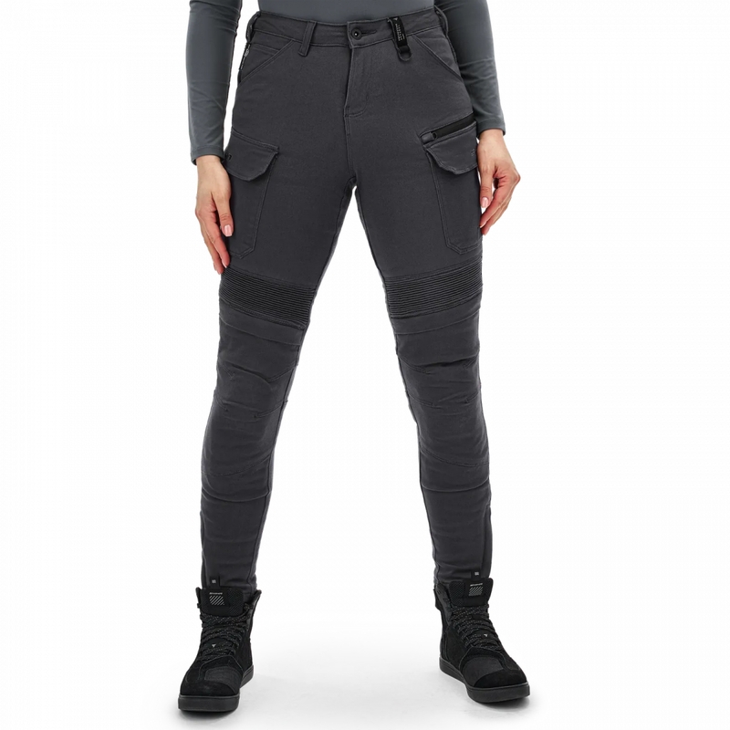 Spodnie motocyklowe damskie Shima Giro 3.0, szare