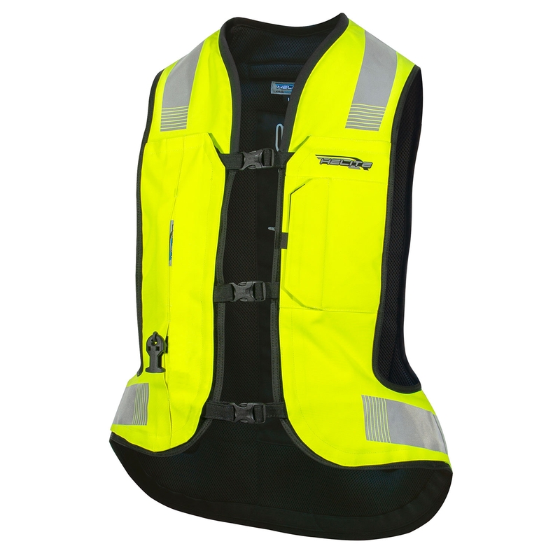 Kamizelka z poduszką powietrzną HELITE Turtle 2 fluo żółta