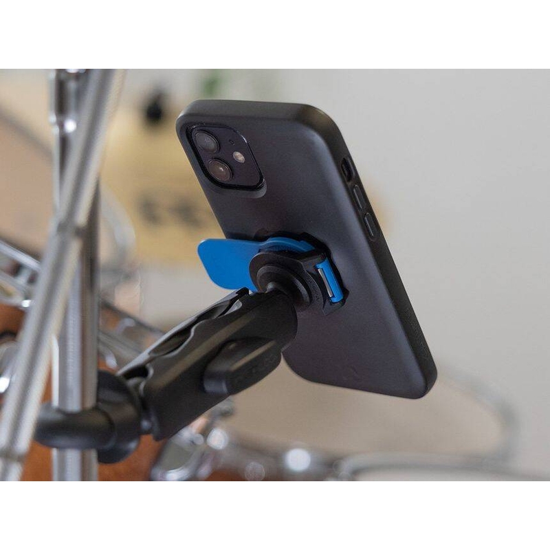 Głowica uchwytu telefonu Quad Lock® 360 z dźwignią zwalniającą niebiesko-czarna