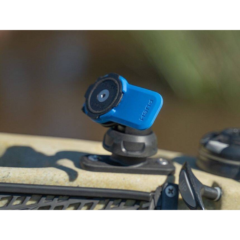 Głowica uchwytu telefonu Quad Lock® 360 z dźwignią zwalniającą niebiesko-czarna