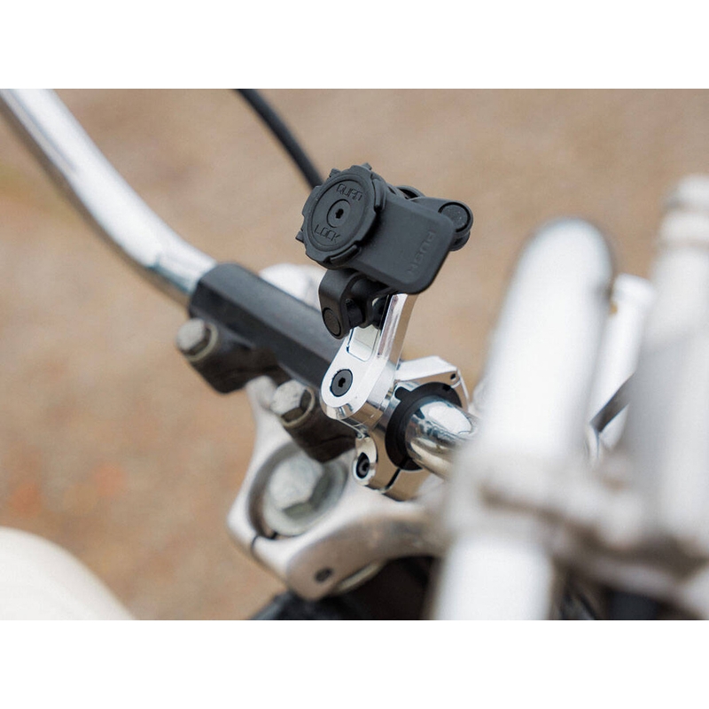Uchwyt na telefon Quad Lock® PRO na kierownicę, chromowany